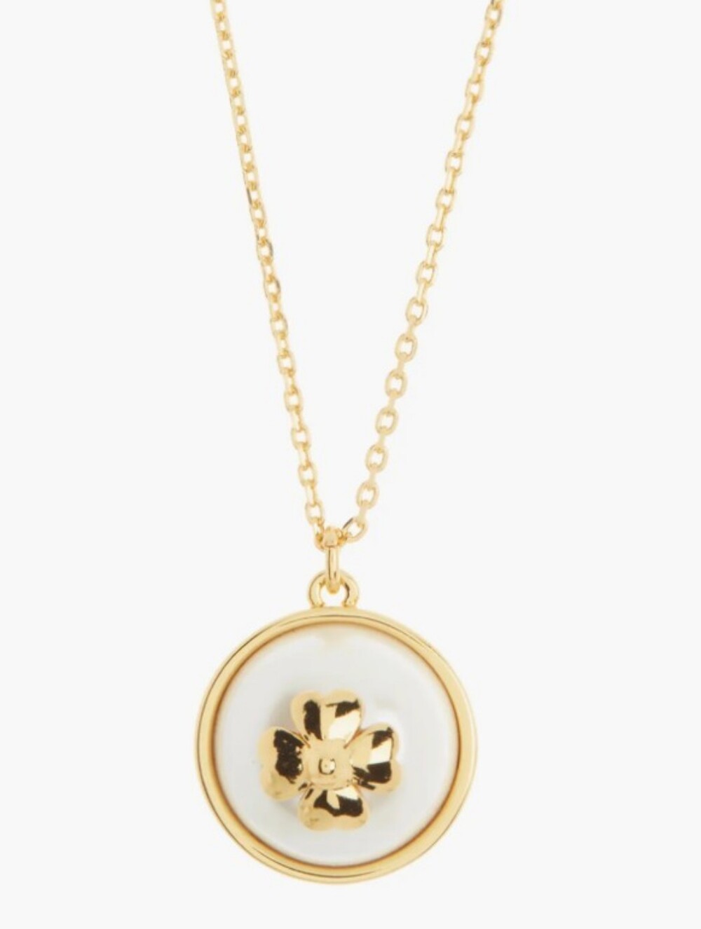 Kate Spade pearls on pearls pendant necklace
